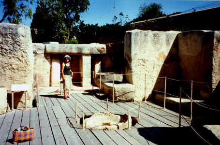 Tarxien site mgalithique vieux de 5000 ans  